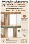 Keten Fon Perde Brillant Marka 1/3 En Sık Pile - A.CAMEL 
