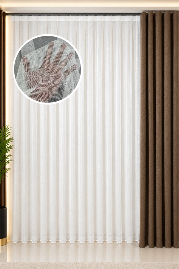 Simli çelik Ağır Gramajlı 1/3 Sık Pileli Tül Perde Ütü İstemeyen En Çok Satılan Simli çelik Ağır Gramajlı 1/3 Sık Pileli Tül Perde Ütü İstemeyen En Çok Satılan